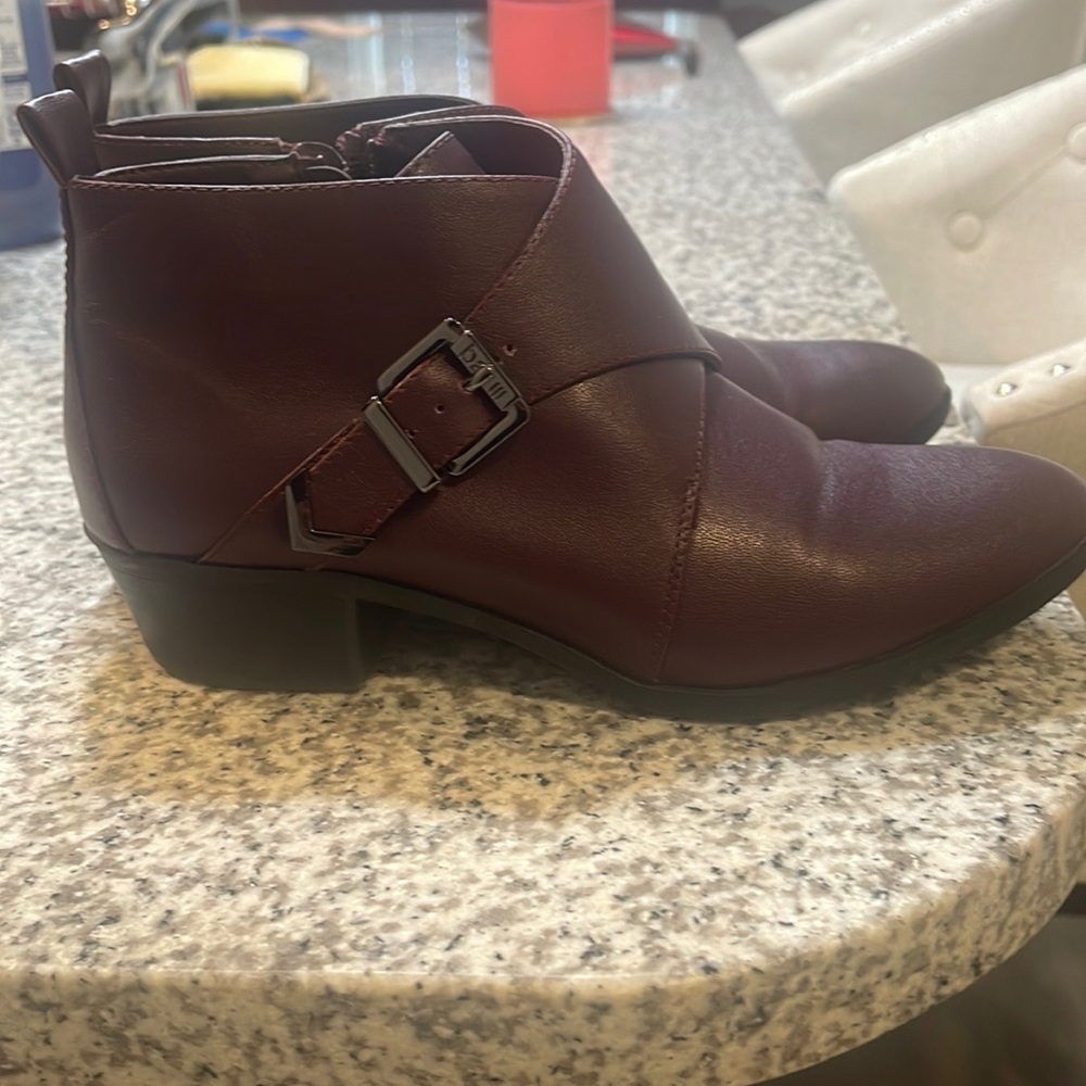 Bar III Burgundy Booties